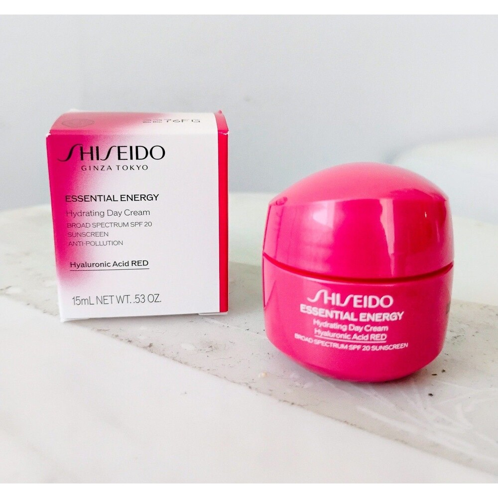 Shiseido Essential Energy Hydrating Day Cream 15ml Mini Travel Size | NIB